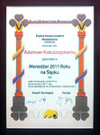 Menedżer 2011 Roku na Śląsku